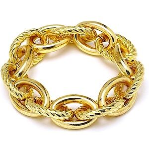 Chain Link Gold Bracelet